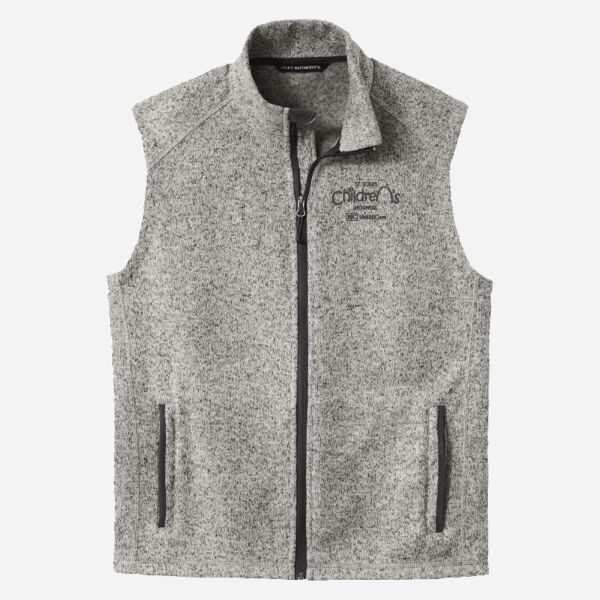 Port Authority ® Sweater Fleece Vest (Embroidery) Thumbnail