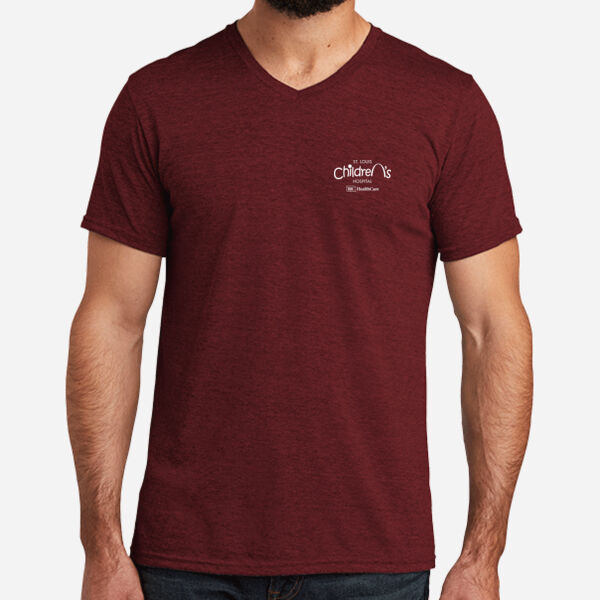 Allmade® Unisex Tri-Blend V-Neck Tee (Direct To Film Transfer Print) Thumbnail